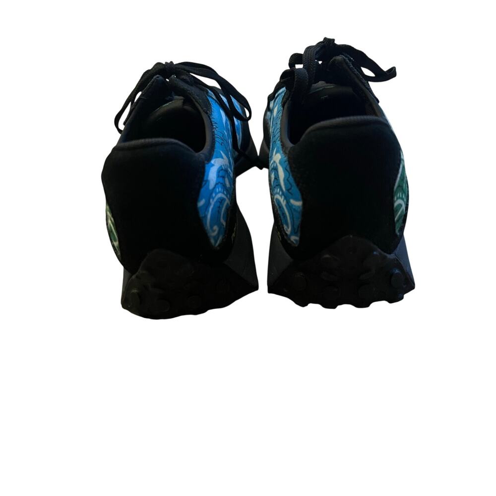 New Balance 327 Bandana Print GS327SA Sneakers Blue Green Black Rare SZ 7.5 - Picture 4 of 6
